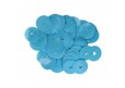 Oorplaatjes blauw, set à 100 stuks