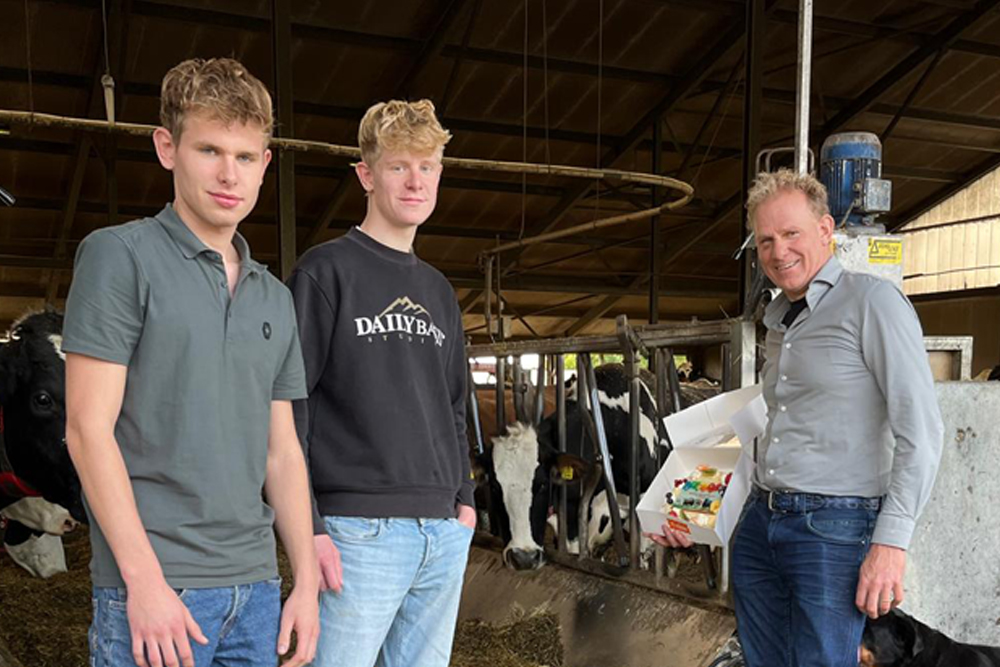 ProCROSS-koeien bij Groot Koerkamp: moeiteloos naar de 100.000 kg melk!
