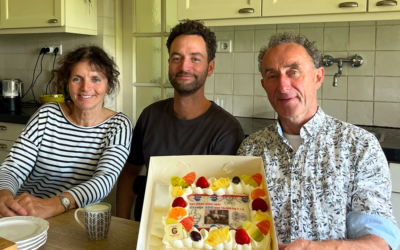 Grietje 105 zorgt voor feest bij de fam. Van Adrichem